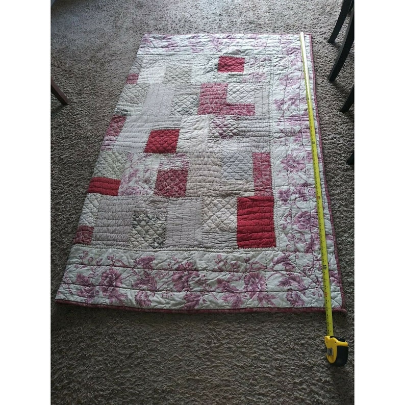 RARE Pottery Barn Twin Comforter Set Heavy Cotton Pillow Shams Skirt