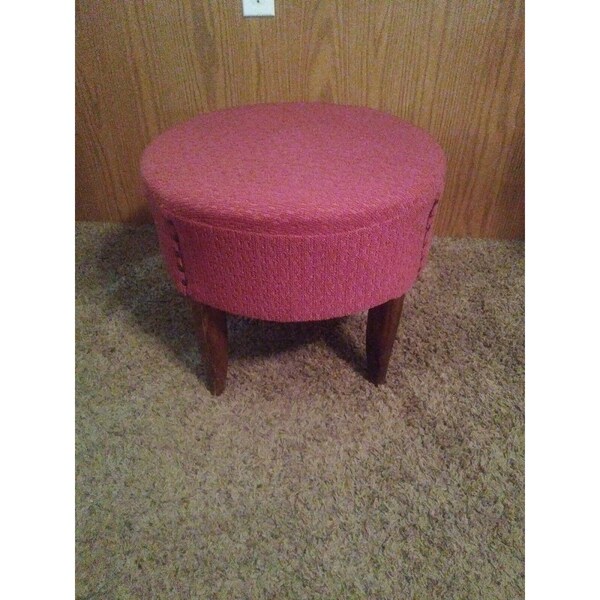 Mid Century Modern Foot Stool Etsy