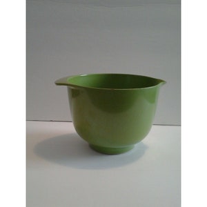 Rare Avocado Green Mid Century Rosti Mixing Bowl 1.5 L Mepal-Service Denmark