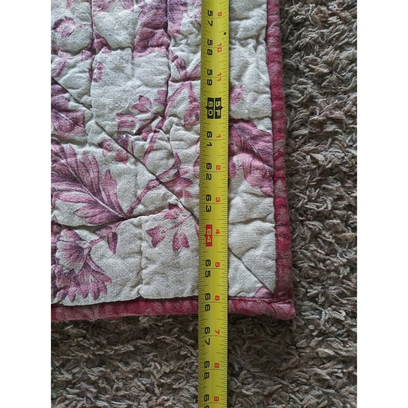 RARE Pottery Barn Twin Comforter Set Heavy Cotton Pillow Shams Skirt