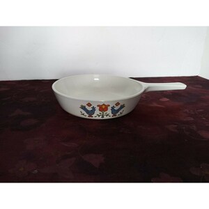 Corning Ware 1975 Country Festival 1 Pint P-83-B Menuette Pan 6 1/2" No Lid