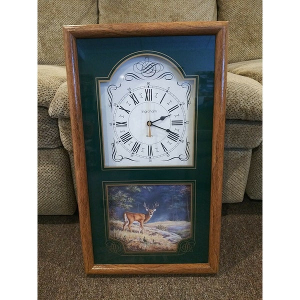 Ingraham Wall Clock Etsy