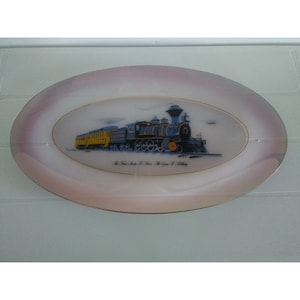 The First Santa Fe Train - The Cyrus K. Holliday Collectors Plate, Tray or Platter