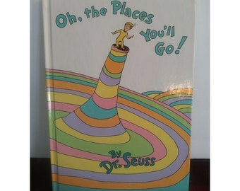 Classic Seuss Ser.: Oh, the Places You'll Go! by Seuss (1990, Hardcover)