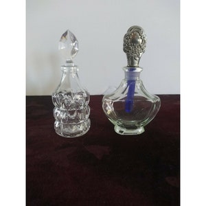 Set Of 2 Vintage Perfume Bottles