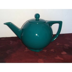 Vintage Hall Teapot Teal Green