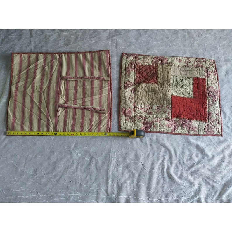 RARE Pottery Barn Twin Comforter Set Heavy Cotton Pillow Shams Skirt