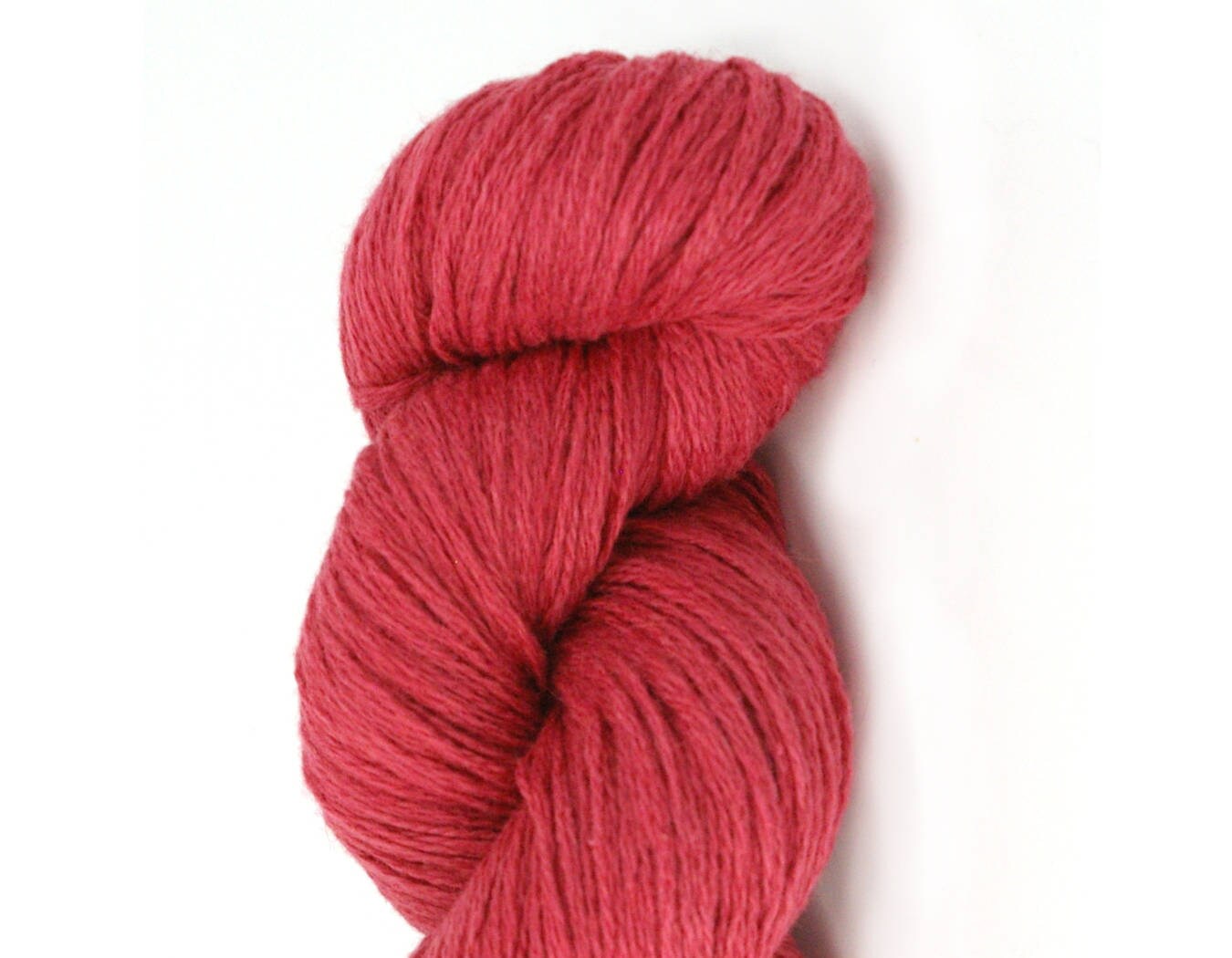 CottonViscoseWool Blend Watermelon Worsted Weight Recycled Etsy