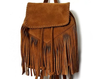 sorpresa leather backpack