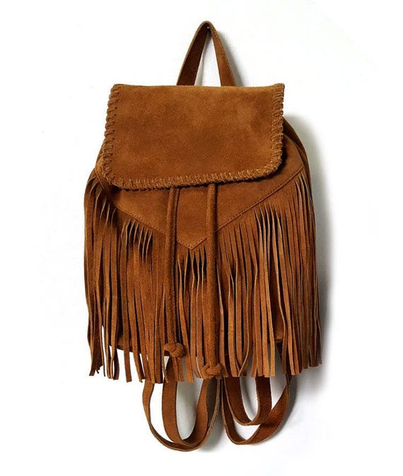 boho mini backpack