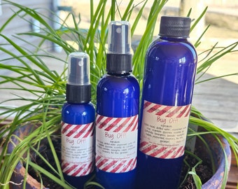 Bug Off!  Natural bug spray with essential oils