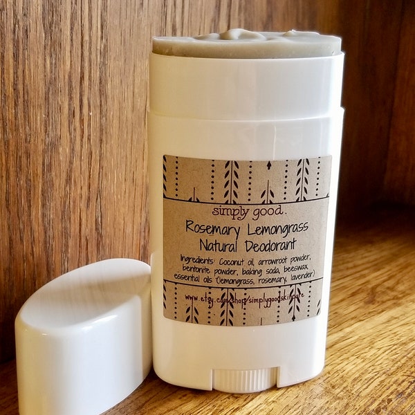 Natural Deodorant- Non-toxic, aluminum free, detoxifying