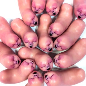 Polymer Clay Creepy Cute Weird Figurines/ Baby Nuggets