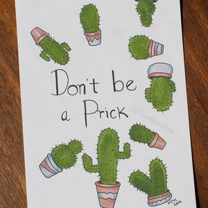 Don&#39;t Be A Prick