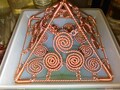 New Giza Style Copper Pyramid With Infinity Twisted Wires And Triskelions product logo