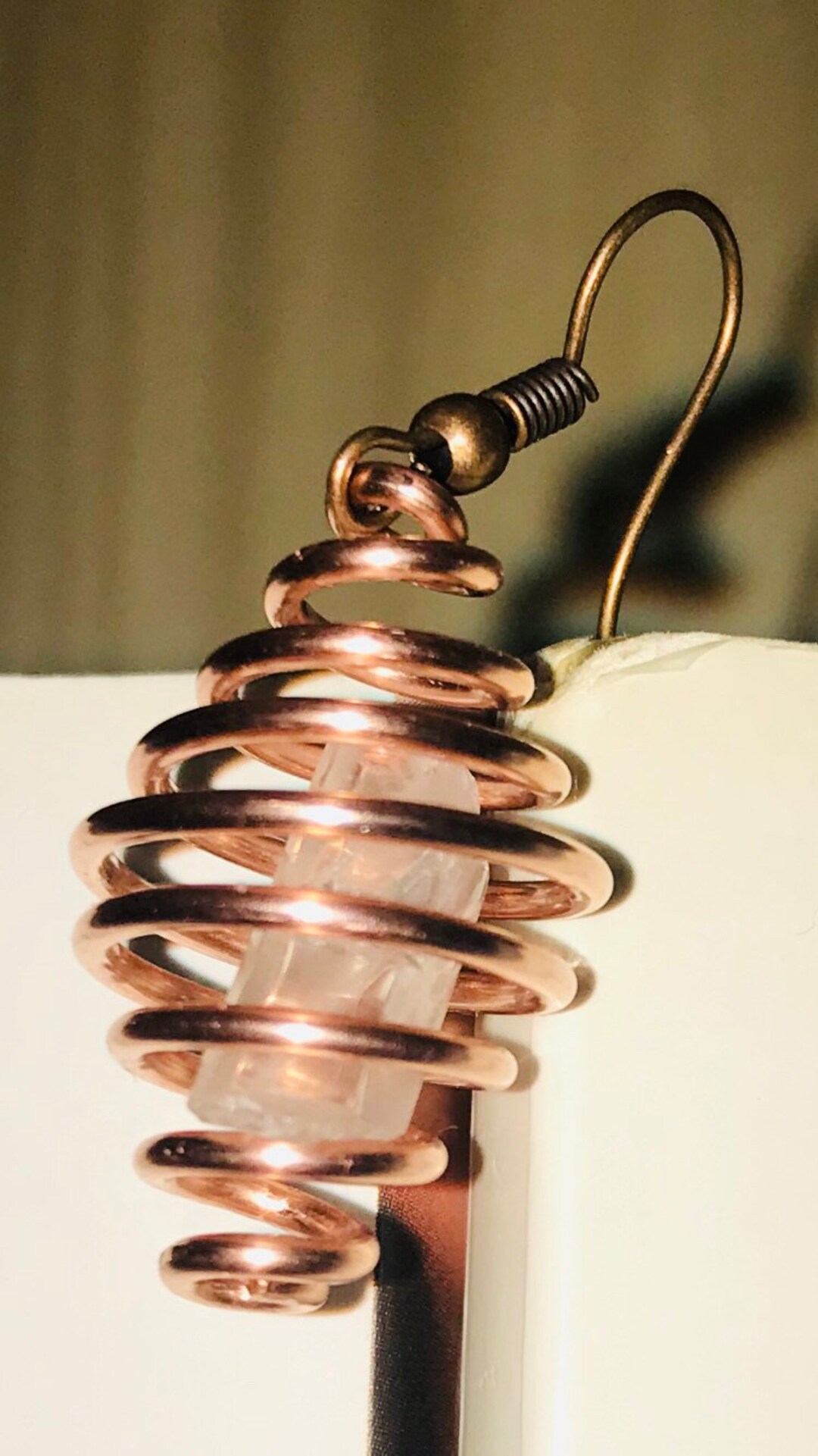 Very Beautiful Handmade Copper Cone Sphere Earrings With Etsy