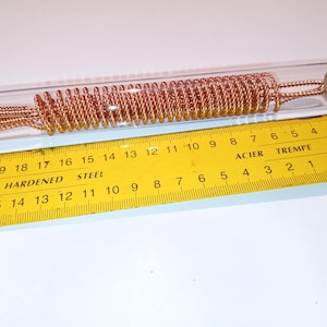 Double Tube Tensor Harmony Health Pen - New Powerful Design - Tested With Visible Plasma Fields on Frozen Water - Keshe Plasma Technology