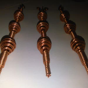 Plasma Health Pain Pen With 3 Double Spheres Coils As Bare Copper - New Design HandMade - Plasma Technology