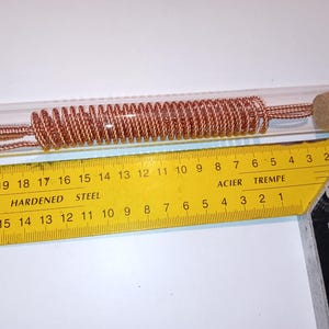 Infinity Copper Tensor Ring: Sacred Geometry Acu-Vac Coil