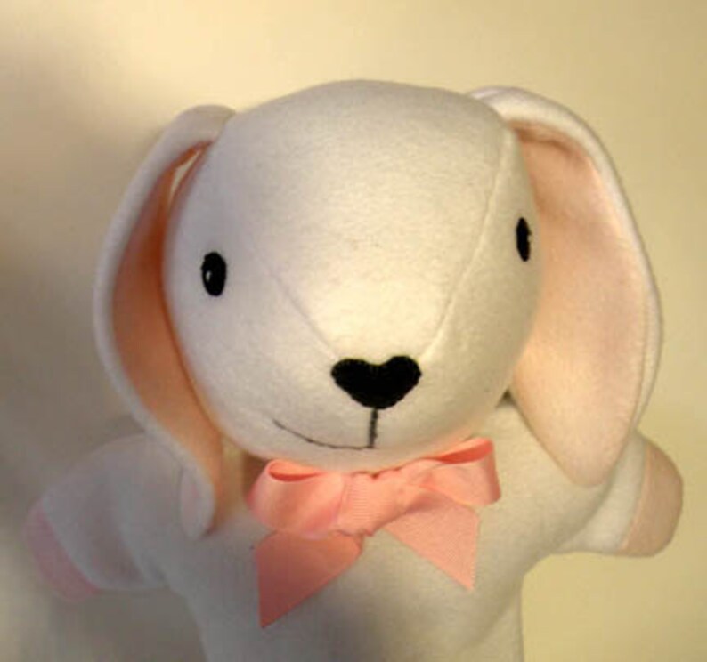 Rabbit Hand Puppet Pattern Etsy