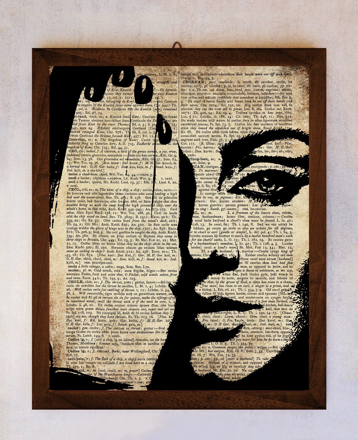 Adele Art Printable Adele Wall Art Book Page Adele Print | Etsy
