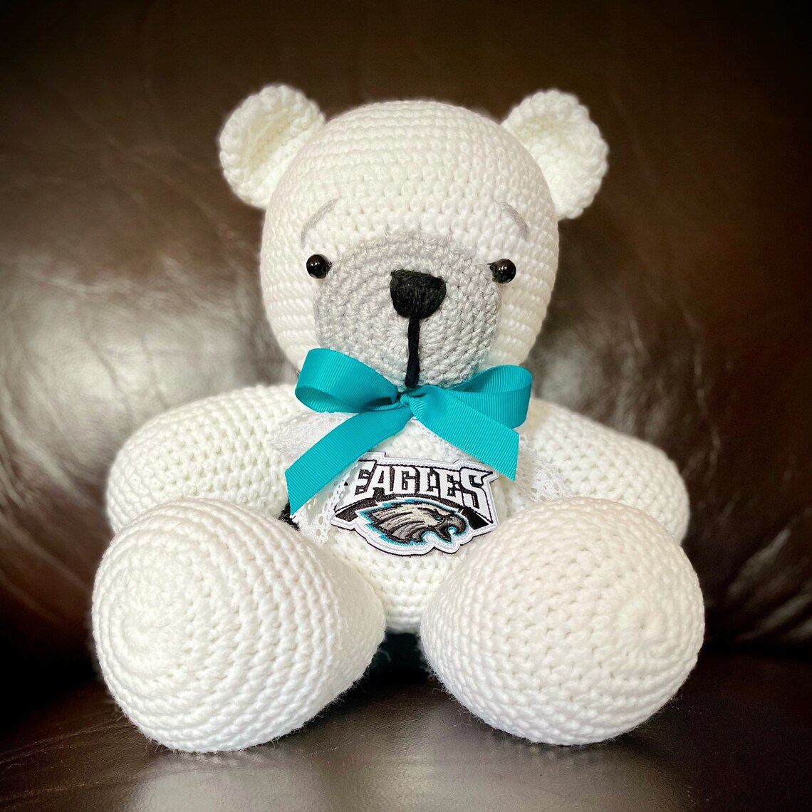 ELYSE NFL Teddy Bear Stuffed Animal Plushie Handmade Etsy