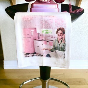 Custom Photo Tea Towel: Personalized Gift and Classic Flour Sack Towel Family Keepsake image 6