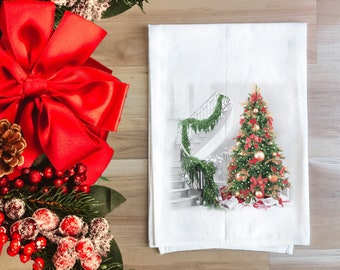 Weihnachten Mehl Sack Handtuch - Weihnachten Hostess Geschenke - Weihnachtstücher - Weihnachts-Dekor - Weihnachten Küche Handtuch - Weihnachtsgeschenk für Mama