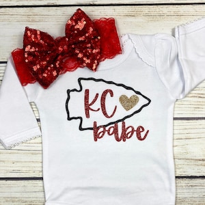 Baby chiefs cheerleader deals outfit
