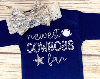 cowboys baby outfit