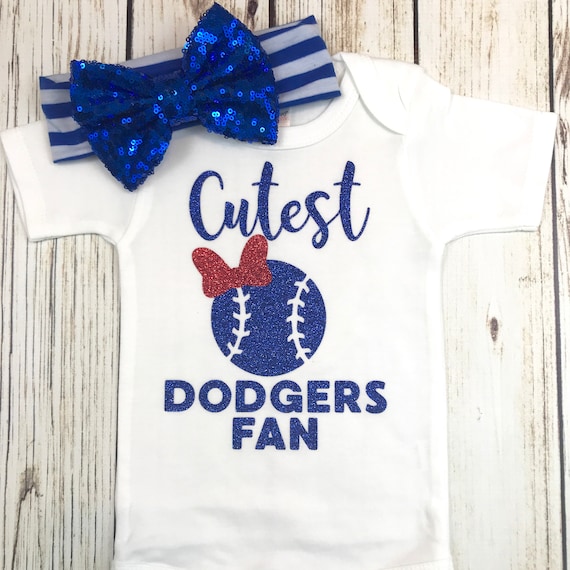 baby girl dodgers outfit