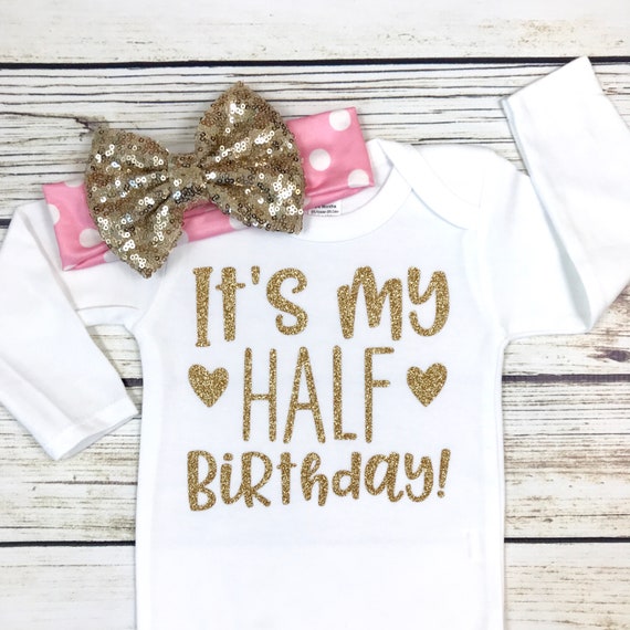 it's my half birthday outfit for a girl
