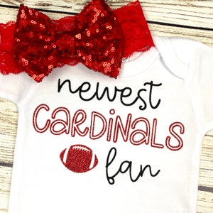 St Louis Cardinals MLB Red Little Player Creeper & Diaper Set Newborn  (3M-9M)