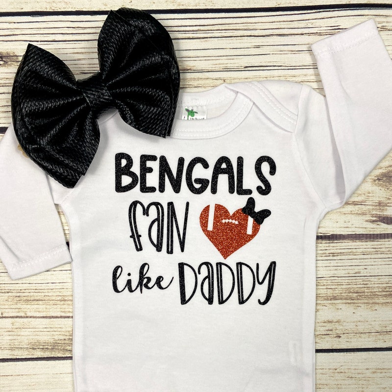 Cincinnati Bengals All Pro Little Fan Baby Bib