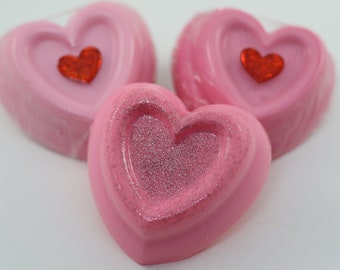 Handmade double butter glycerin soap "Heart"