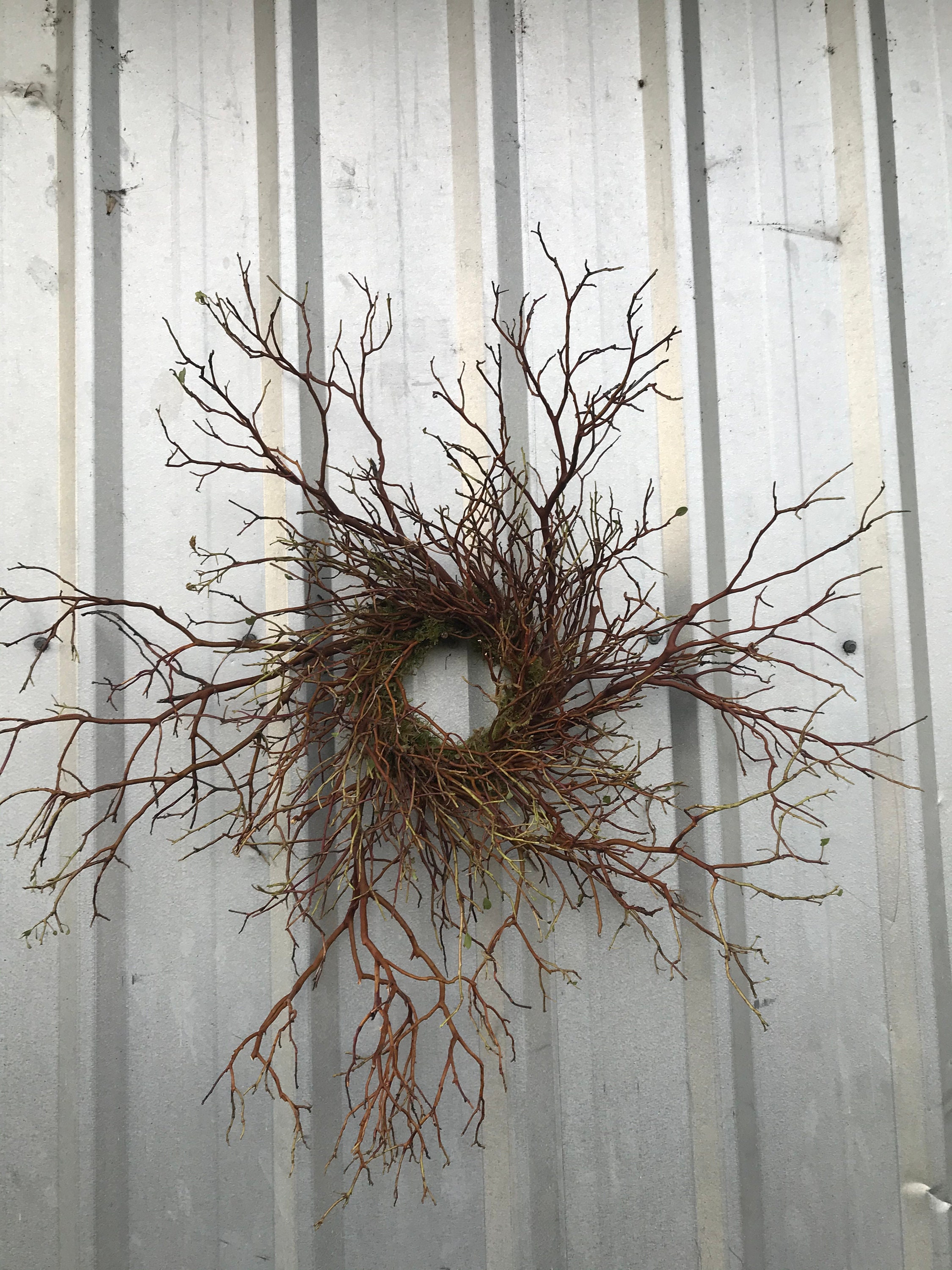 Wreath Large Wreath Handmade Wreath Manzanita Wreaths Etsy UK