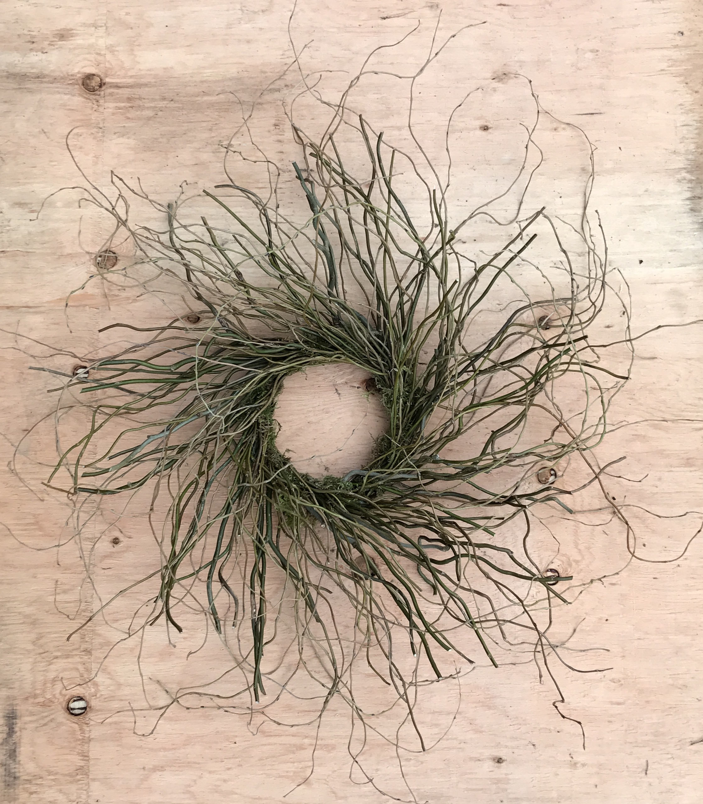 Wreath Wispy Wreath Natural Wreath Fresh Wreath Willow Etsy