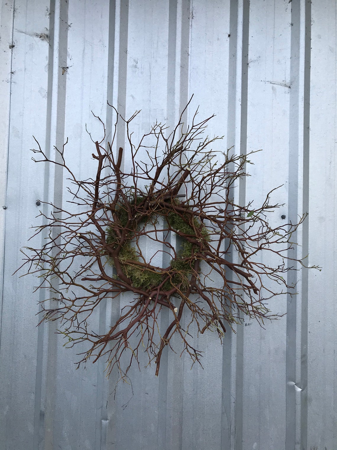 Wreath Large Wreath Manzanita Wreath Handmade Wreath Etsy