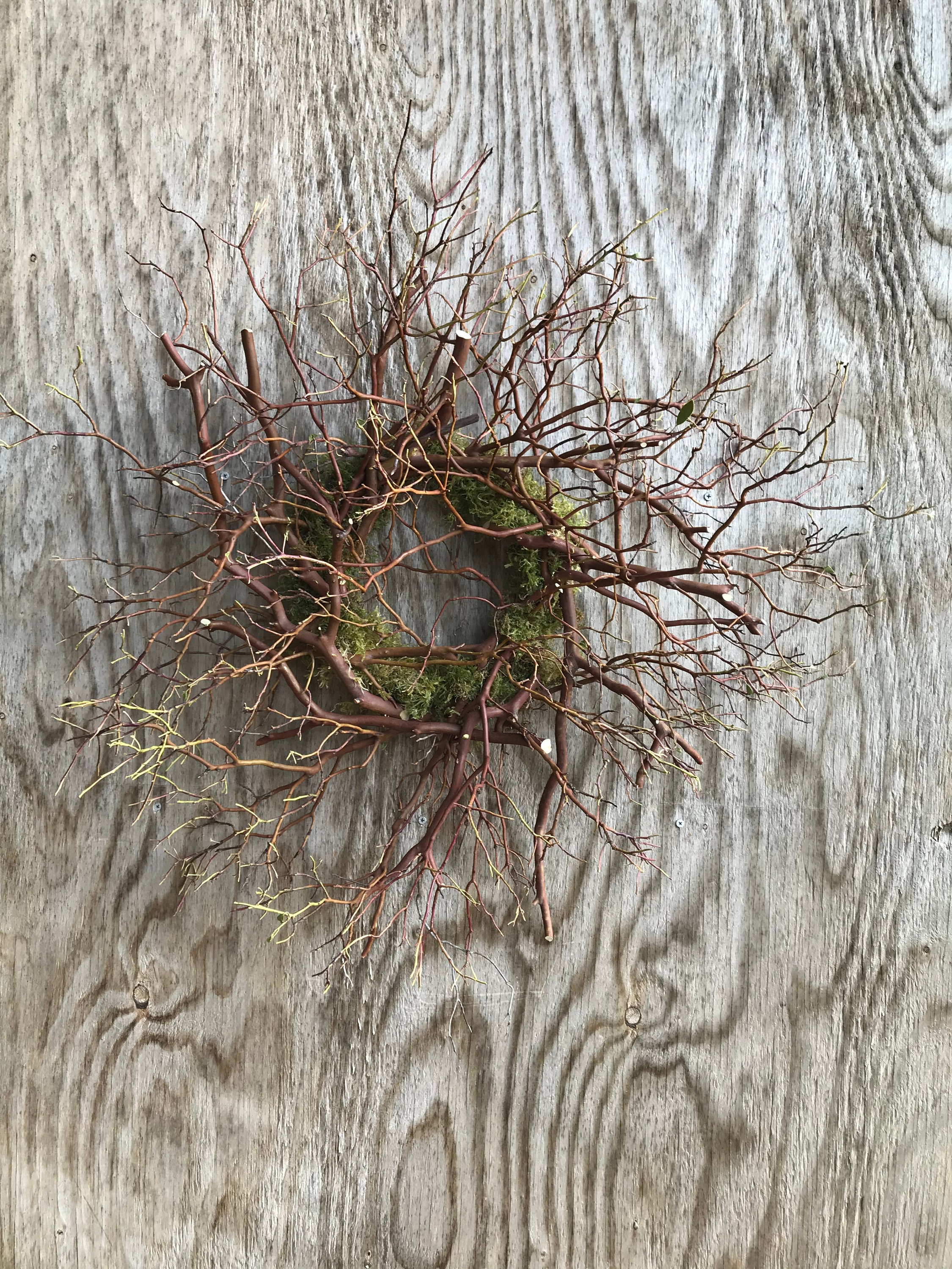 Wreath Large Wreath Manzanita Wreath Handmade Wreath Etsy