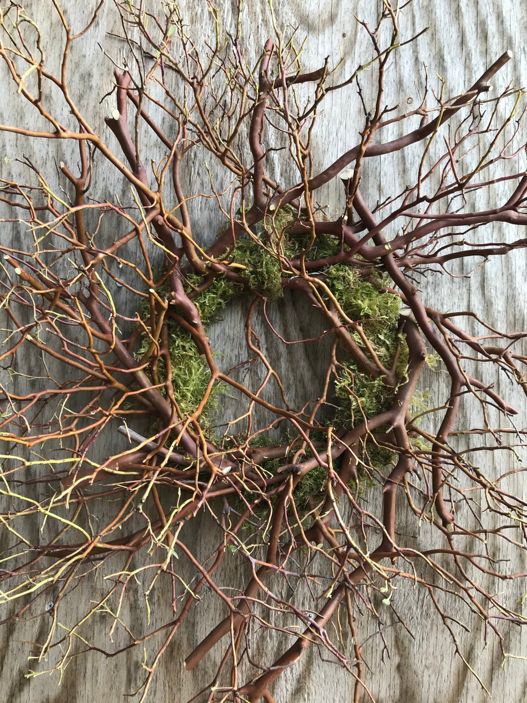 Wreath Large Wreath Manzanita Wreath Handmade Wreath Etsy