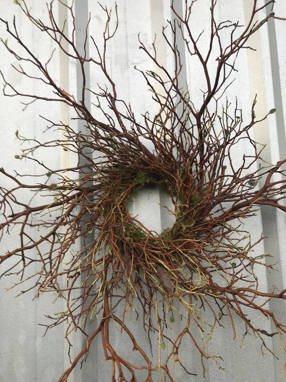 Wreath Large Wreath Handmade Wreath Manzanita Wreaths Etsy UK