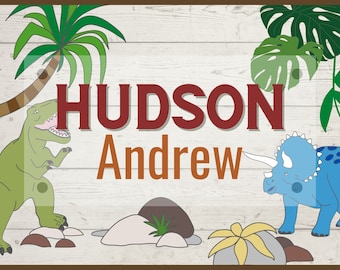 Hudson Dino Sign