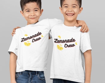 Lemonade Crew Shirt Lemonade Stand Tee Lemon Shirt Lemonade Shirt Lemonade Outfit Summer Activity Shirt For Kids Gift For Young Entrepreneur