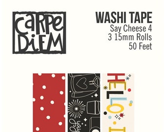 Say Cheese 4 Washi Tape (Set of 3) | Simple Stories .