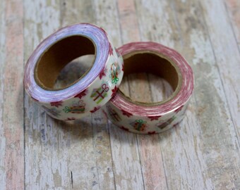 Christmas Present Boxes Washi Tape