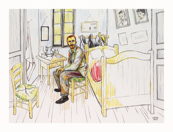 Van Gogh Bedroom Fine Art Print