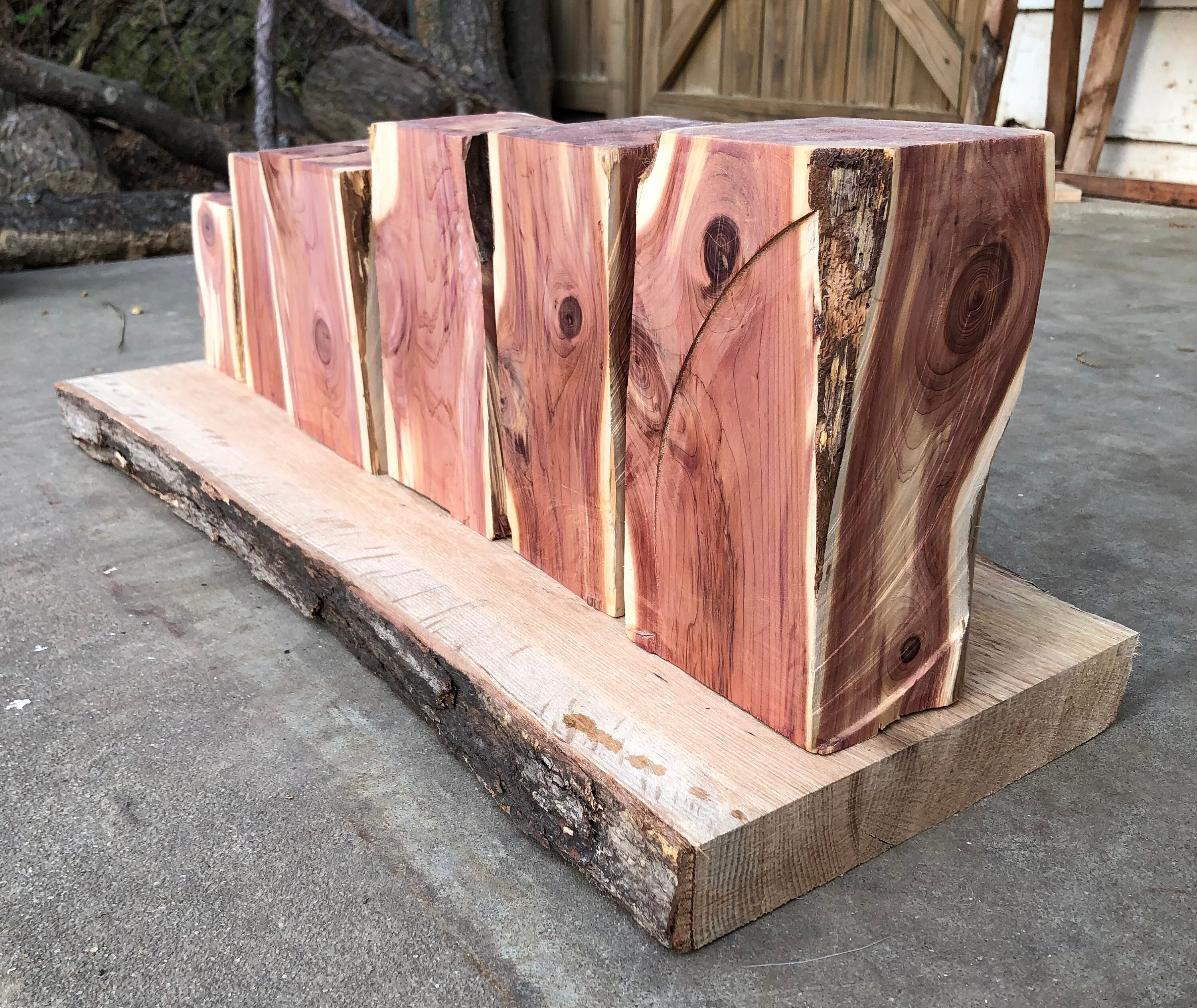 Eastern Red Cedar Assorted Blocks - Etsy