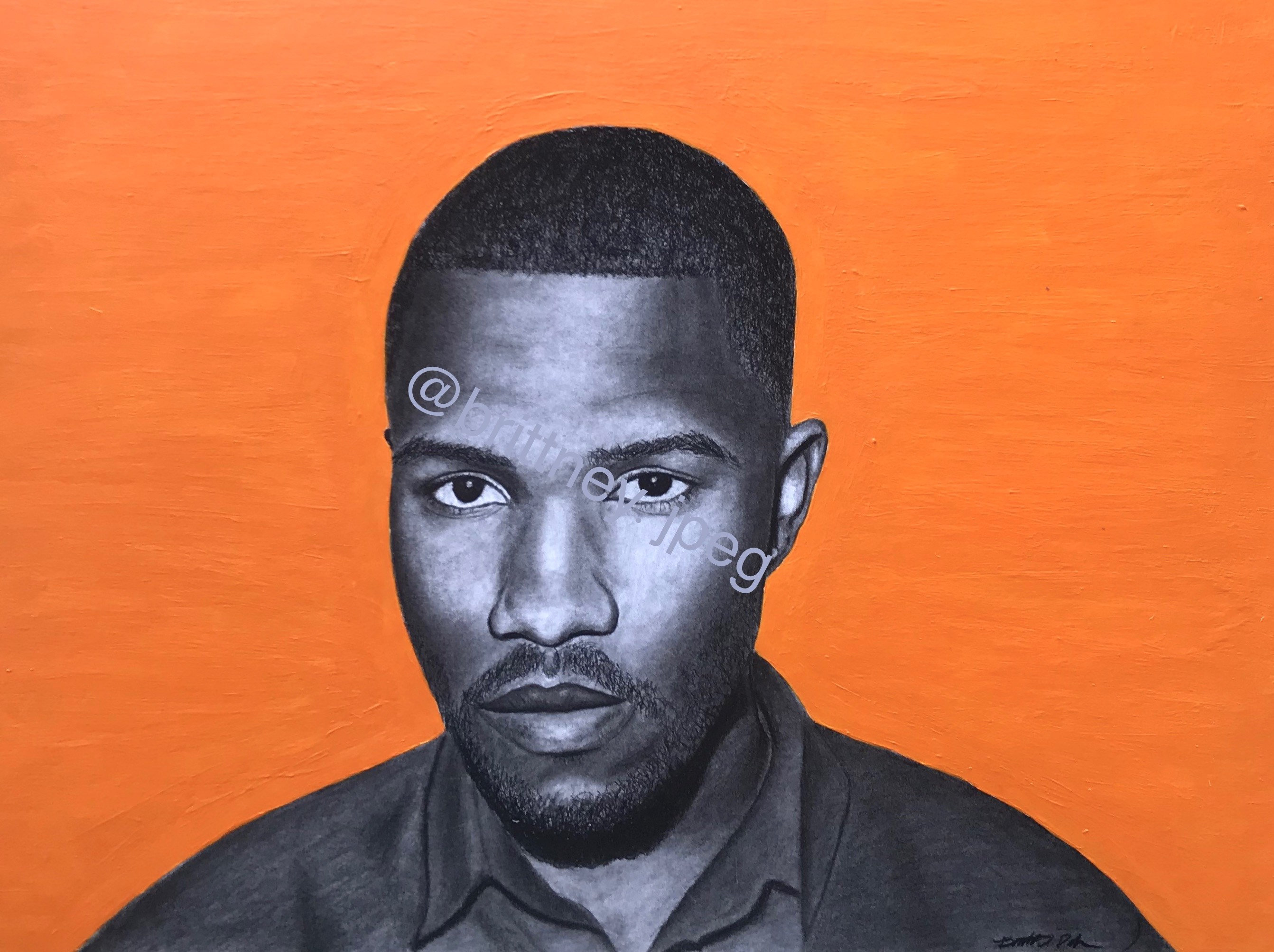 FRANK OCEAN METAL PRINT main image 0