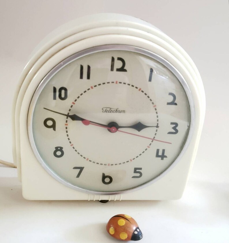 Antique telechron kitchen clock/vintage kitchen/1930s/art Etsy