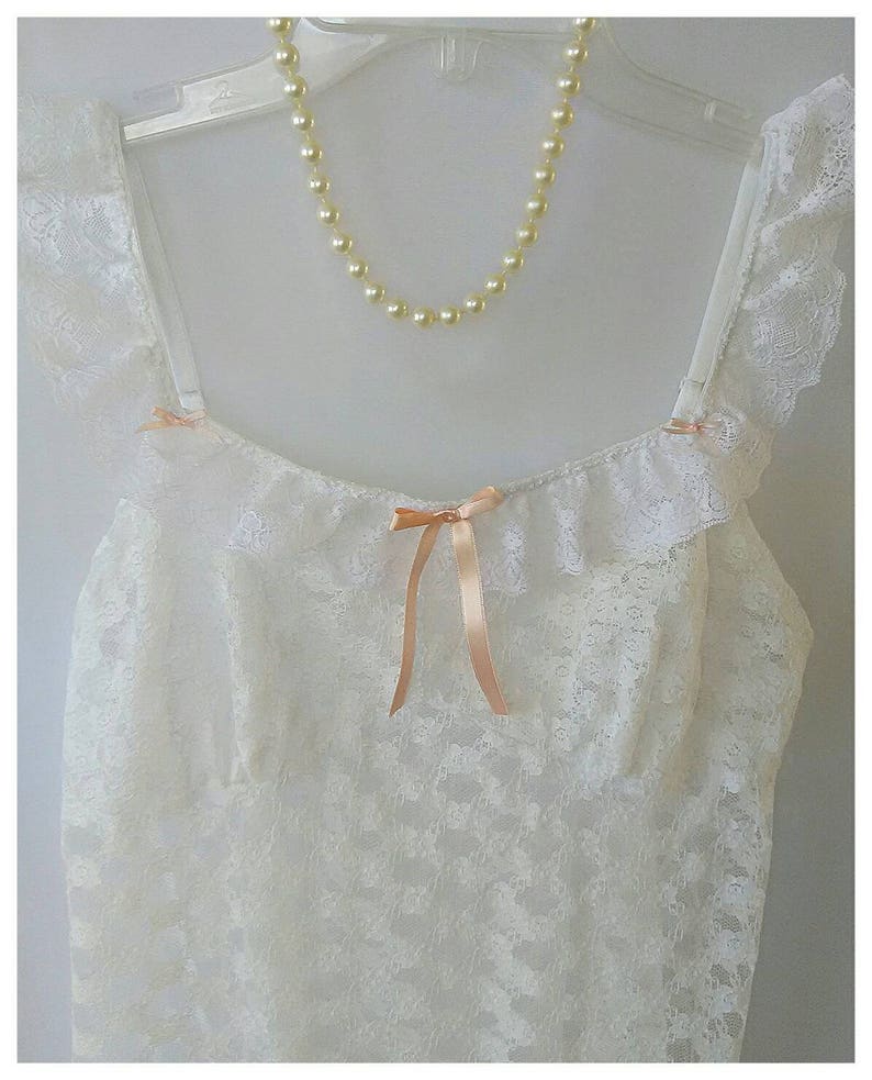 Vintage lace chemise